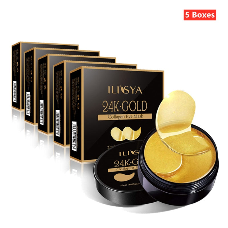 Ilisya 5 Boxes Gold Collagen Eye Mask