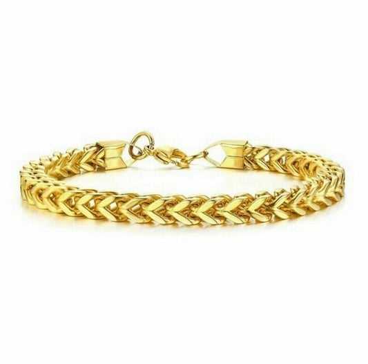 Delysia Gold Stainless Steel Charm Bracelet