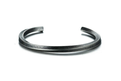 Vnox Twisted Stainless Steel Bangle