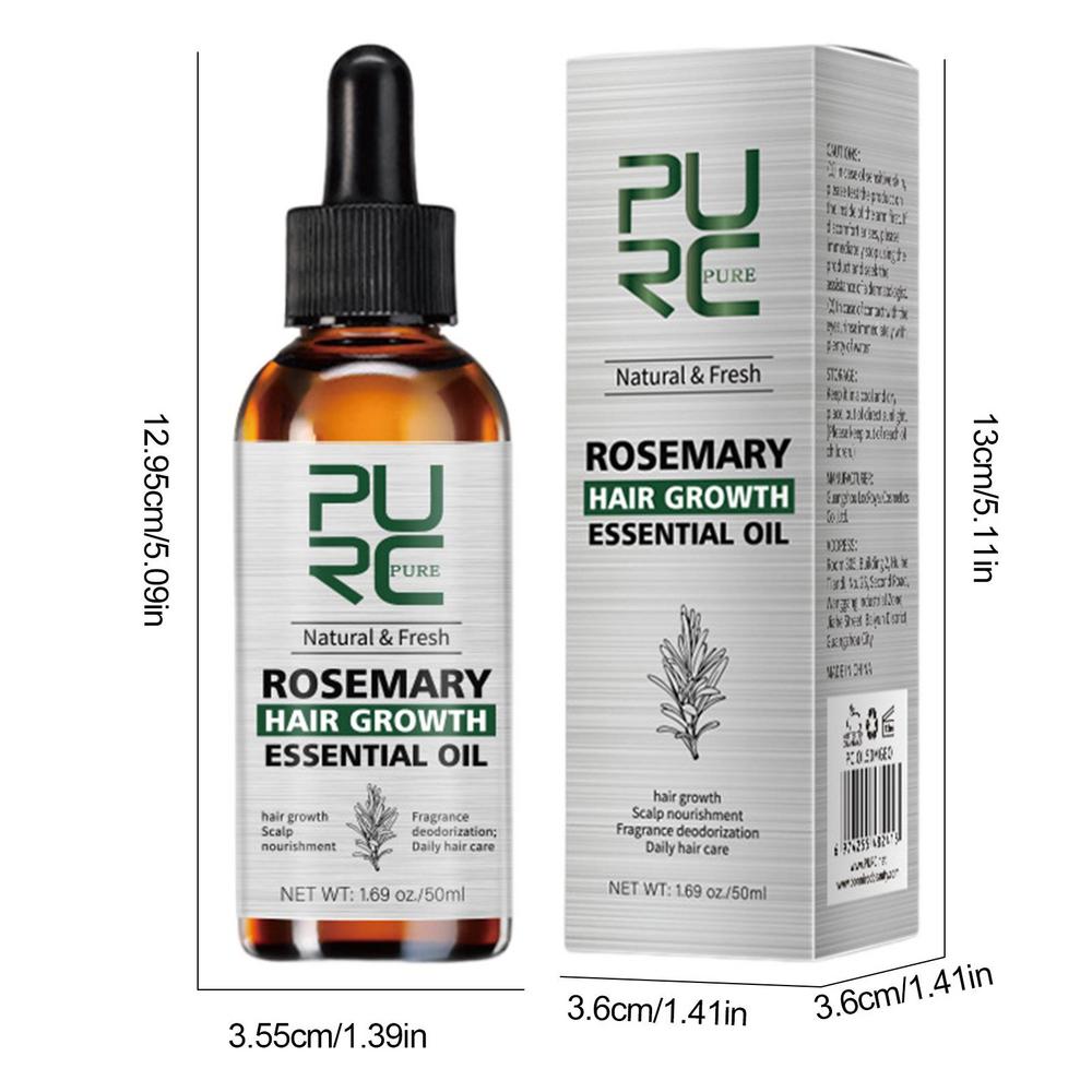 50ml Rosemary Essential Oil Anti-Frizz Loss Smooth Serum